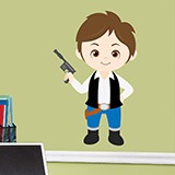 Adesivi per Bambini: Han Solo 3