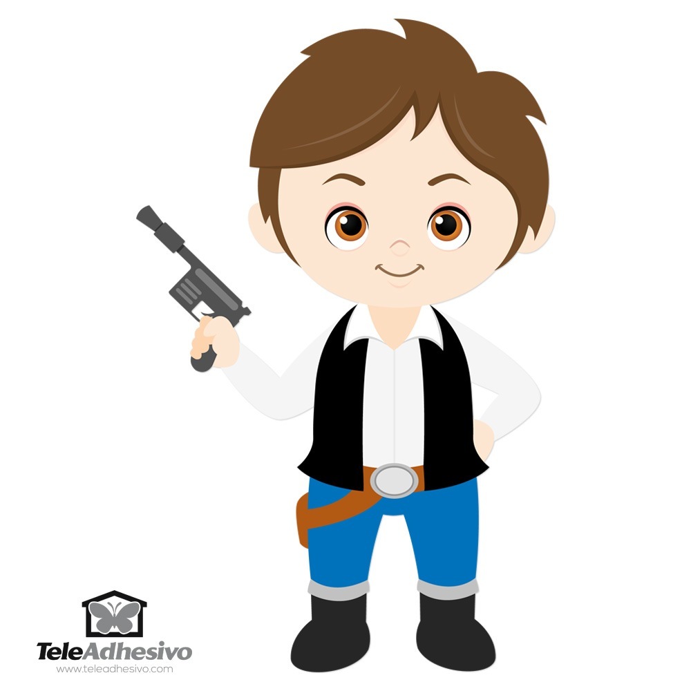 Adesivi per Bambini: Han Solo