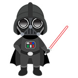 Adesivi per Bambini: Darth Vader 6