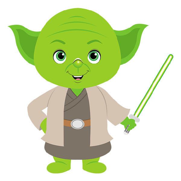 Adesivi per Bambini: Yoda