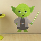 Adesivi per Bambini: Yoda 3