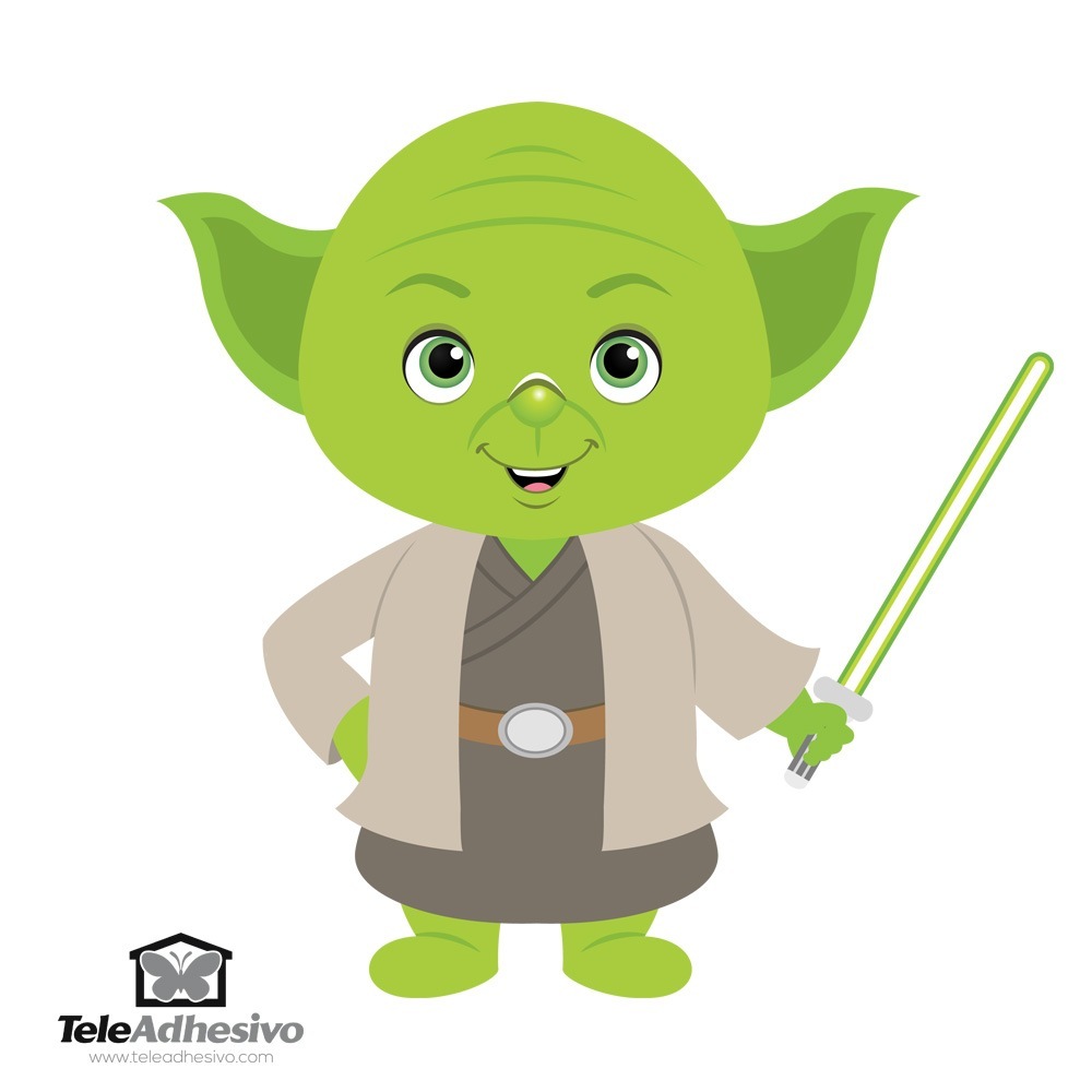 Adesivi per Bambini: Yoda