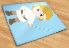 Adesivi per Bambini: Luke Skywalker 5