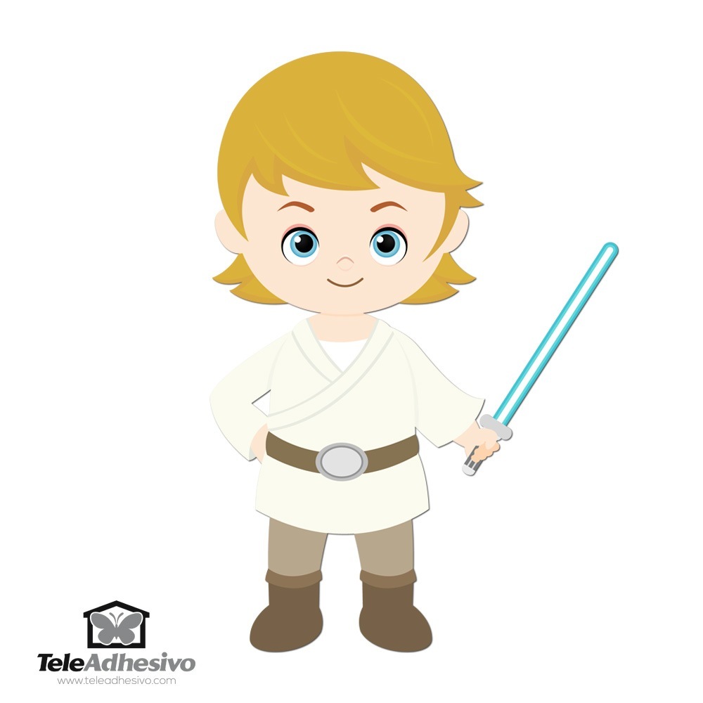 Adesivi per Bambini: Luke Skywalker