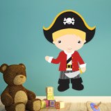 Adesivi per Bambini: Capitano blond 3
