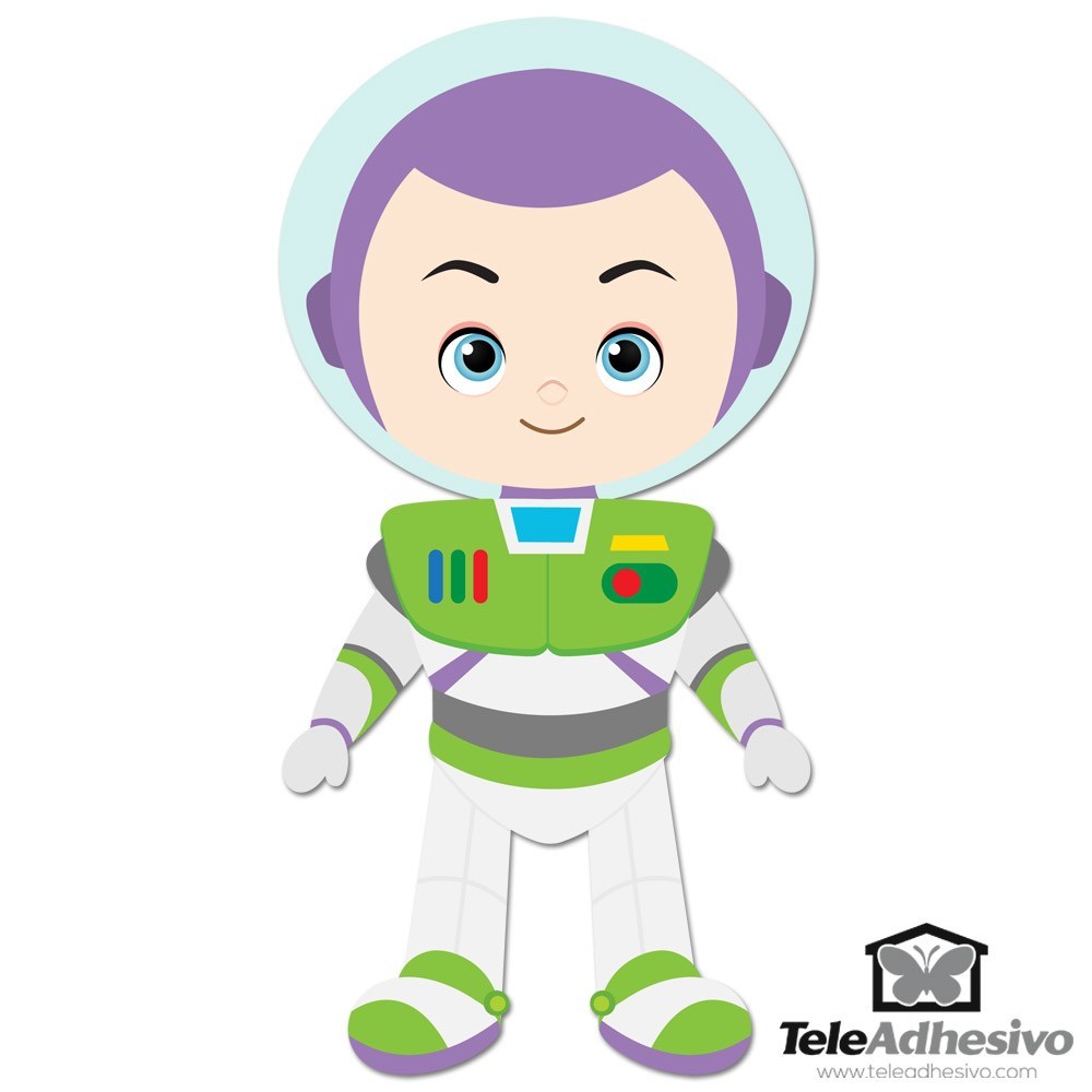 Adesivi per Bambini: Buzz Lightyear, Toy Story