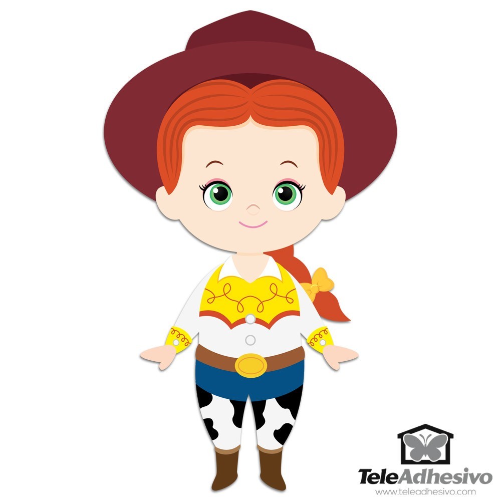 Adesivi per Bambini: La cowgirl Jessie, Toy Story