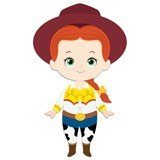 Adesivi per Bambini: La cowgirl Jessie, Toy Story 6