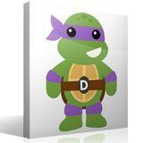 Adesivi per Bambini: Donatello Tartarughe Ninja 4