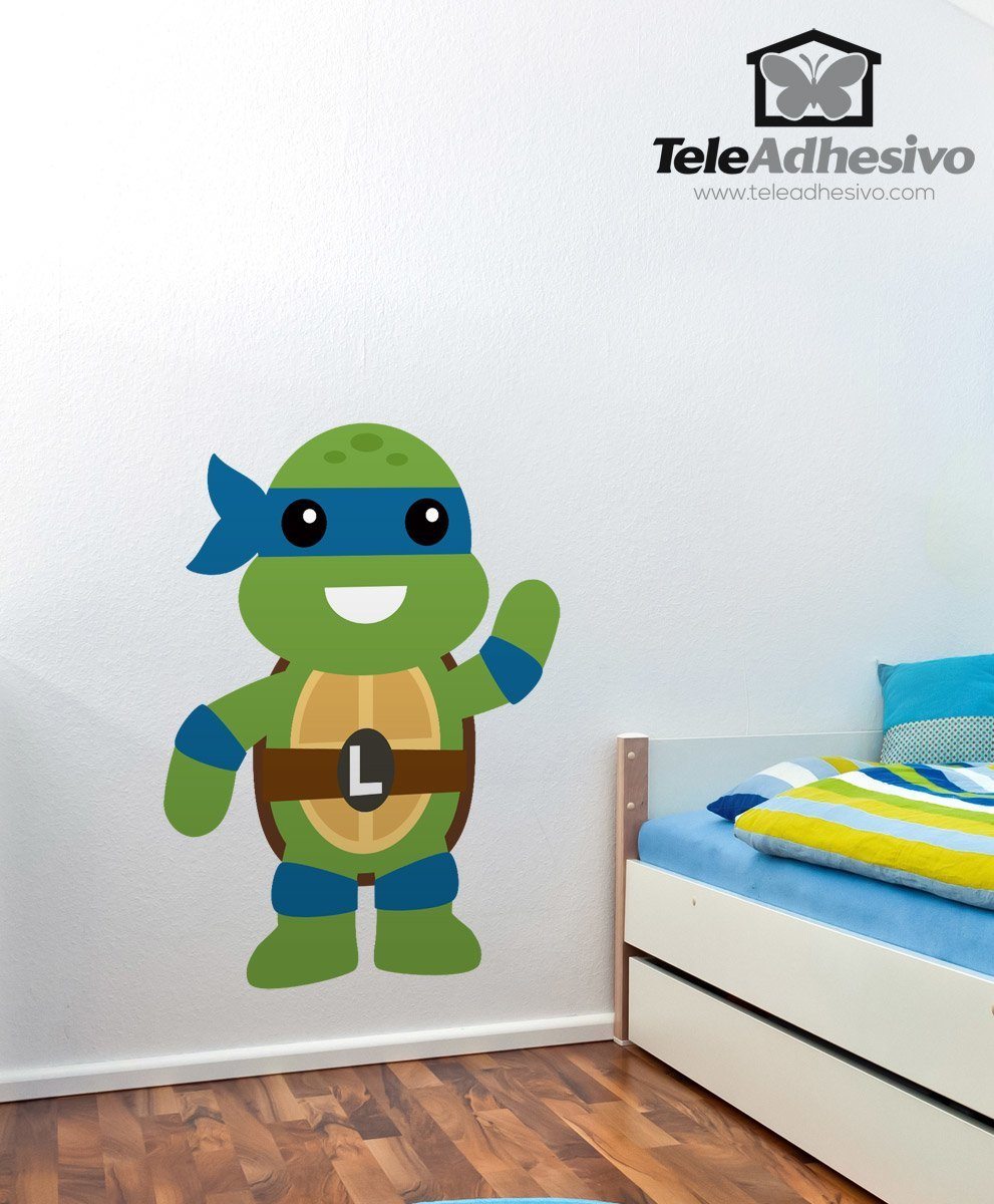 Adesivi per Bambini: Leonardo Tartarughe Ninja