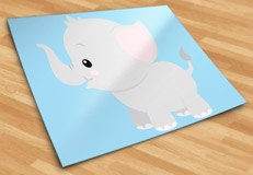 Adesivi per Bambini: Elefante allegro 6