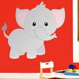 Adesivi per Bambini: Elefante felice 3