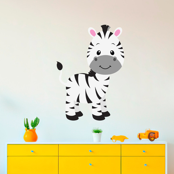 Adesivi per Bambini: Zebra bambino 1