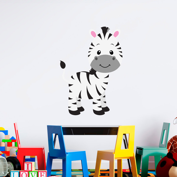 Adesivi per Bambini: Zebra bambino