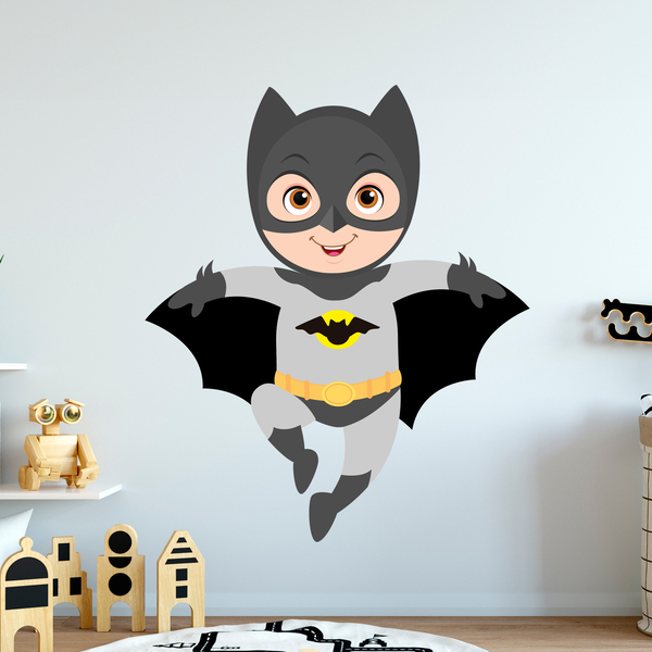 Adesivi per Bambini: Batman che vola