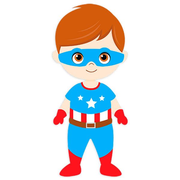 Adesivi per Bambini: Capitan America