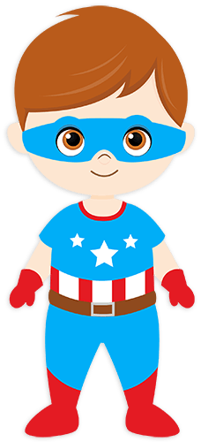Adesivi per Bambini: Capitan America