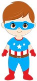 Adesivi per Bambini: Capitan America 5