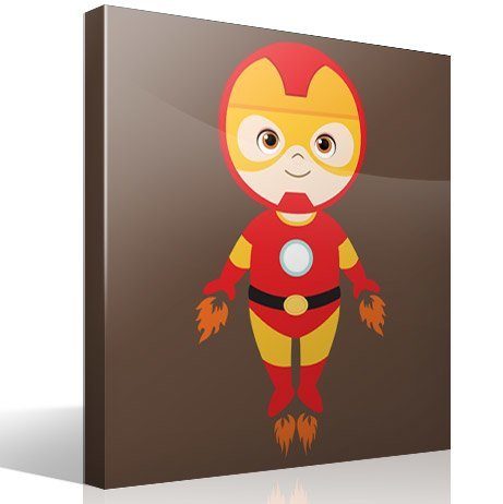 Adesivi per Bambini: Ironman che vola