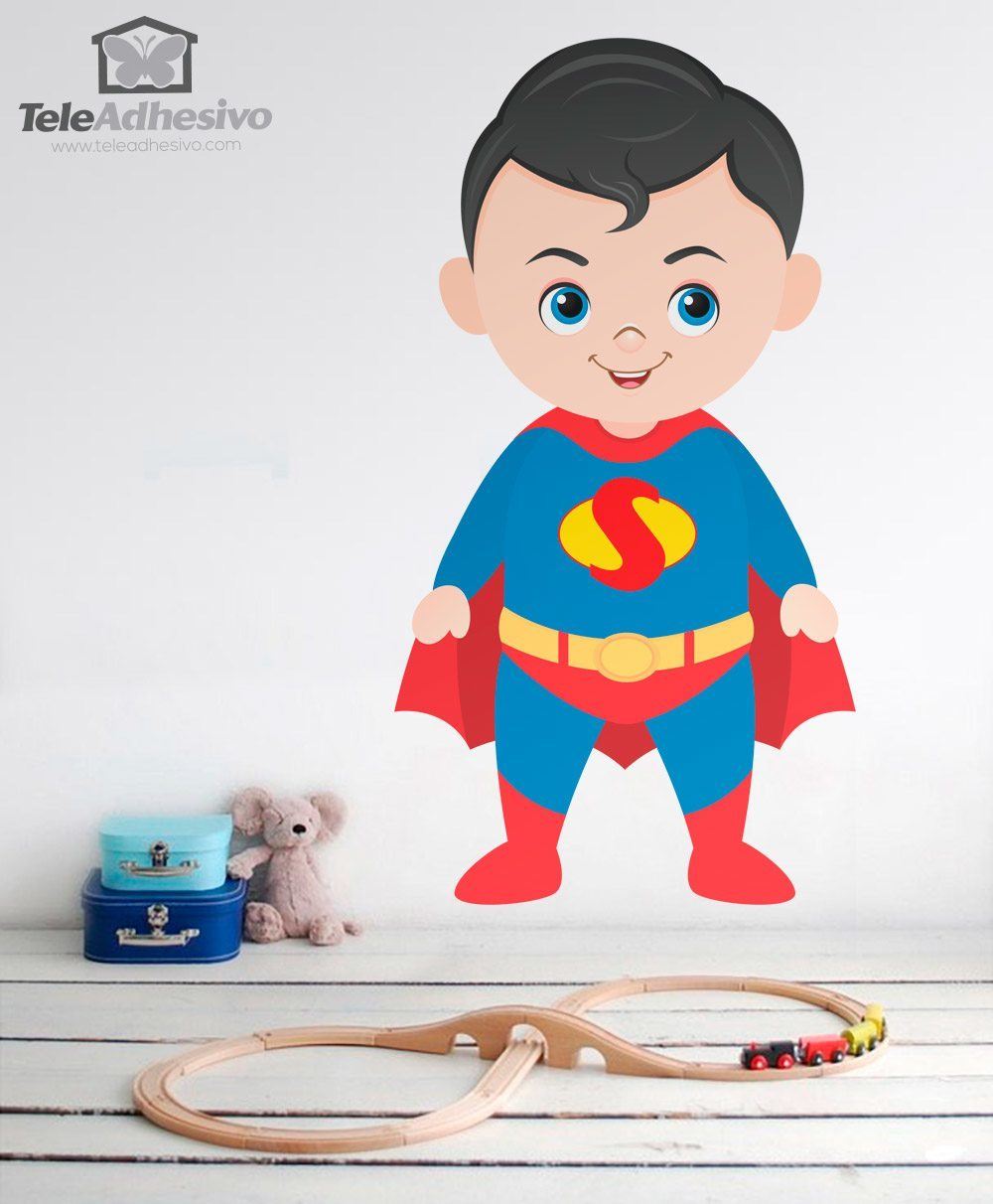 Adesivi per Bambini: Superman Baby