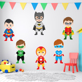 Adesivi per Bambini: Kit Supereroi 3