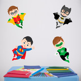 Adesivi per Bambini: Kit Superheroes volanti 3