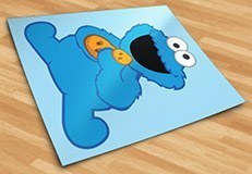 Adesivi per Bambini: Il cookie monster baby 5