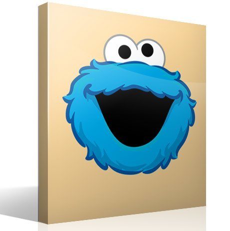 Adesivi per Bambini: Risate di cookie Monster