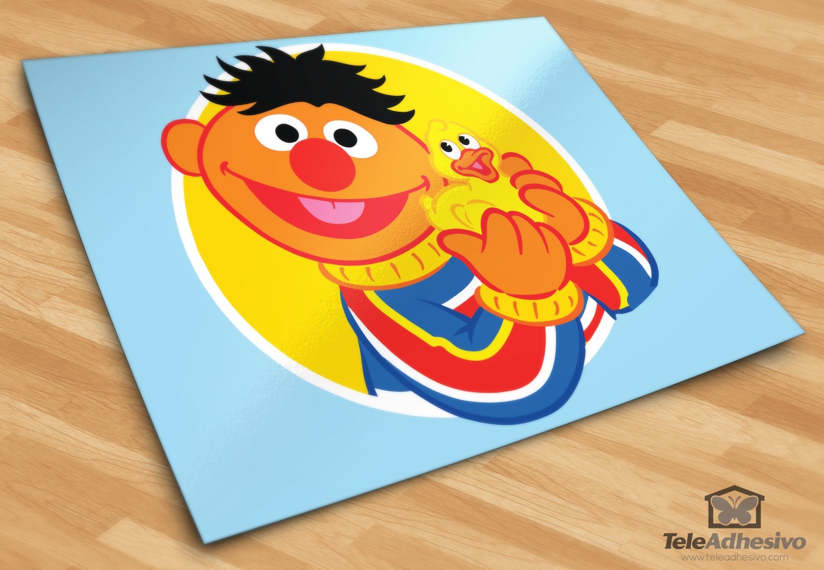 Ernie con paperella gialla 3/4