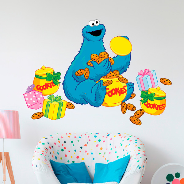 Cookie Monster con barattoli di biscotti 2/4