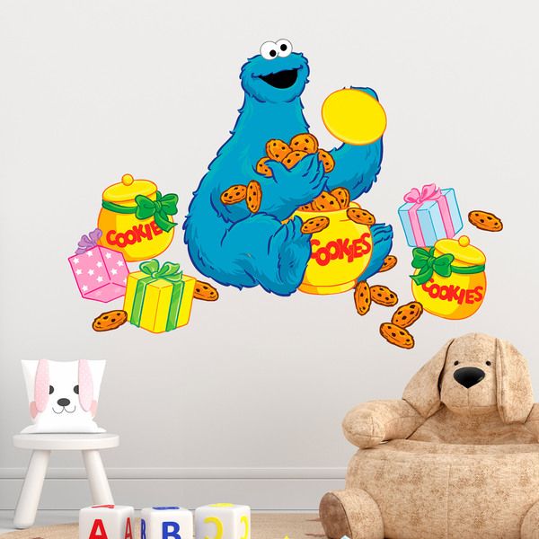 Cookie Monster con barattoli di biscotti 4/4