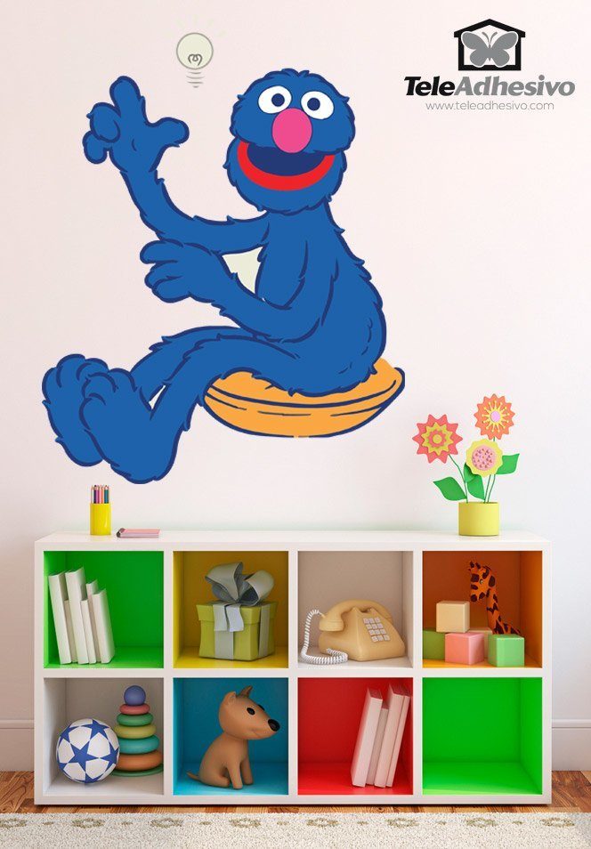 Adesivi per Bambini: Grover ha un