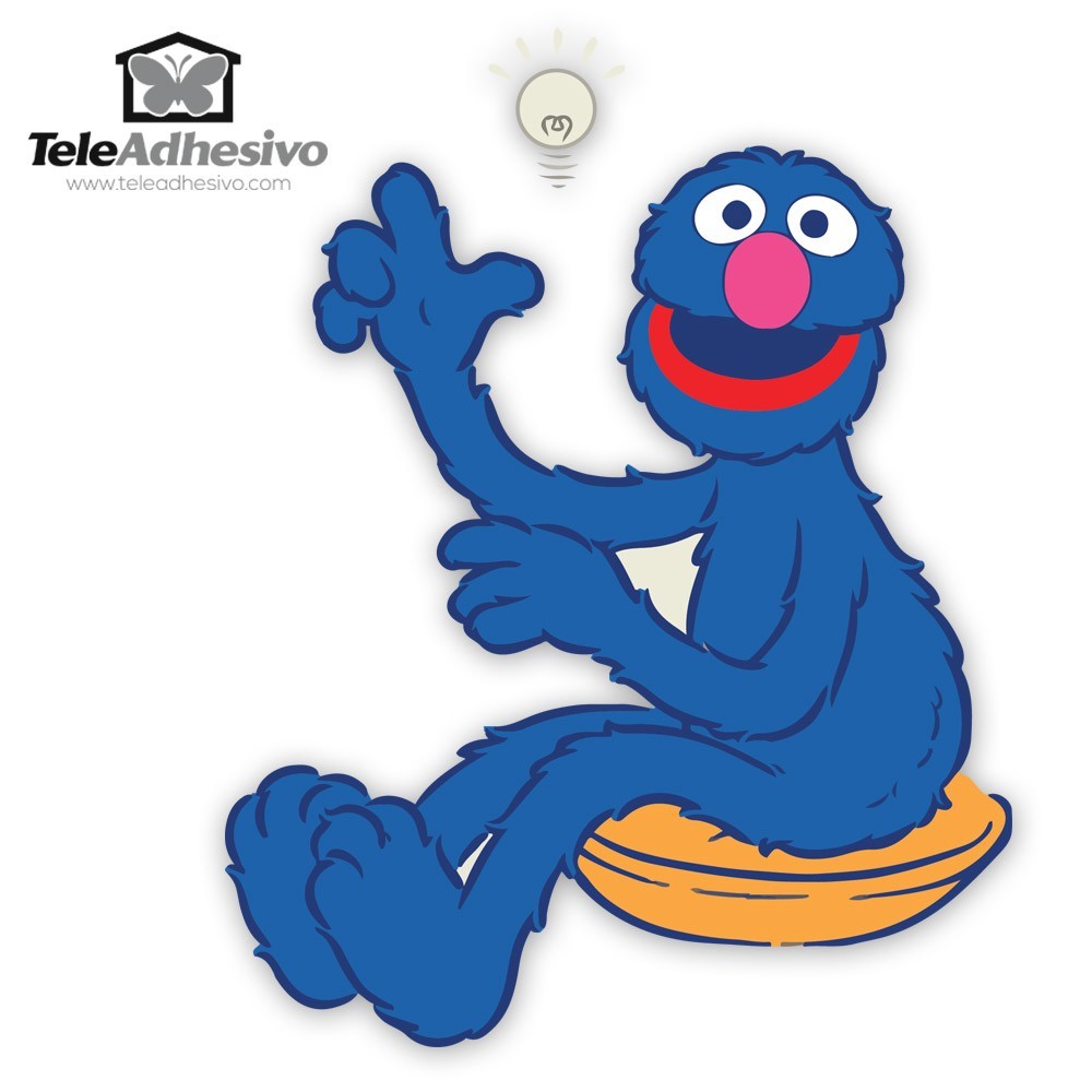 Adesivi per Bambini: Grover ha un