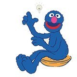 Adesivi per Bambini: Grover ha un 6