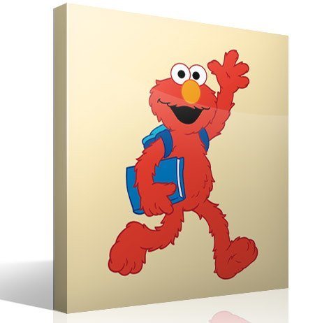 Adesivi per Bambini: Elmo va a scuola