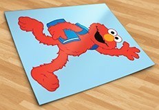 Adesivi per Bambini: Elmo va a scuola 5