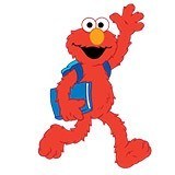 Adesivi per Bambini: Elmo va a scuola 6
