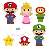 Adesivi per Bambini: Kit Mario Bros 6