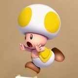 Adesivi per Bambini: Toad giallo 3