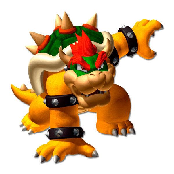 Adesivi per Bambini: Bowser