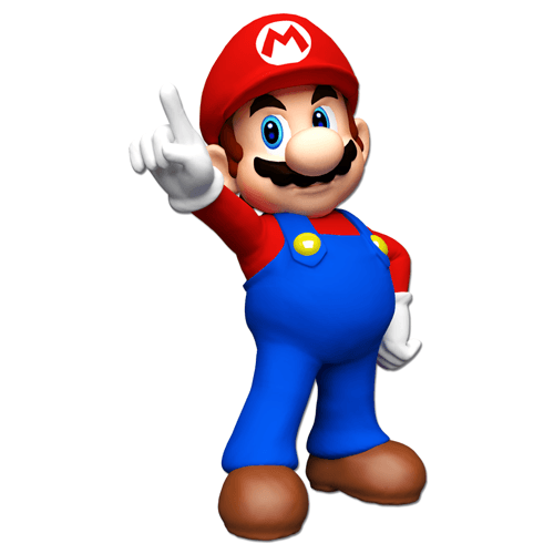 Adesivi per Bambini: Super Mario Bros 0