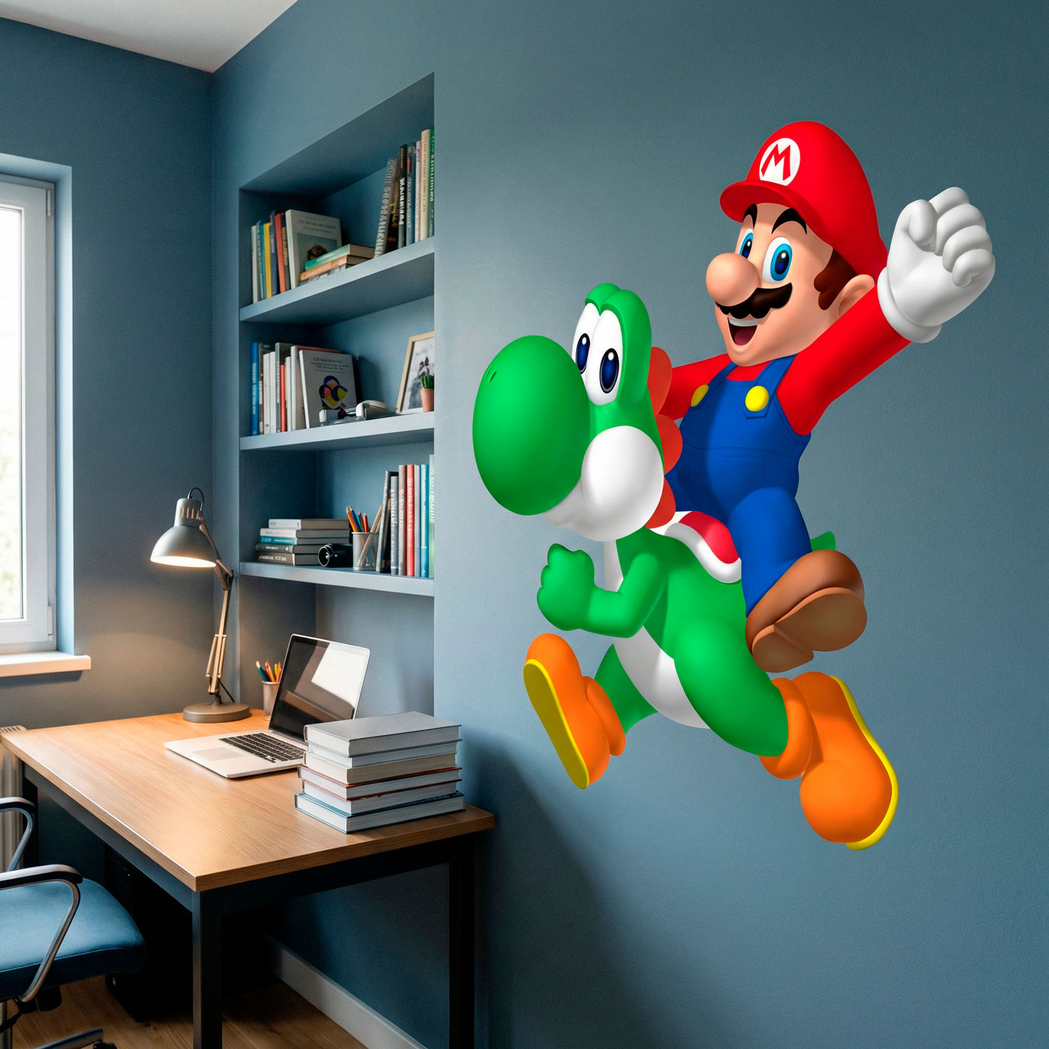 Adesivi per Bambini: Mario e Yoshi