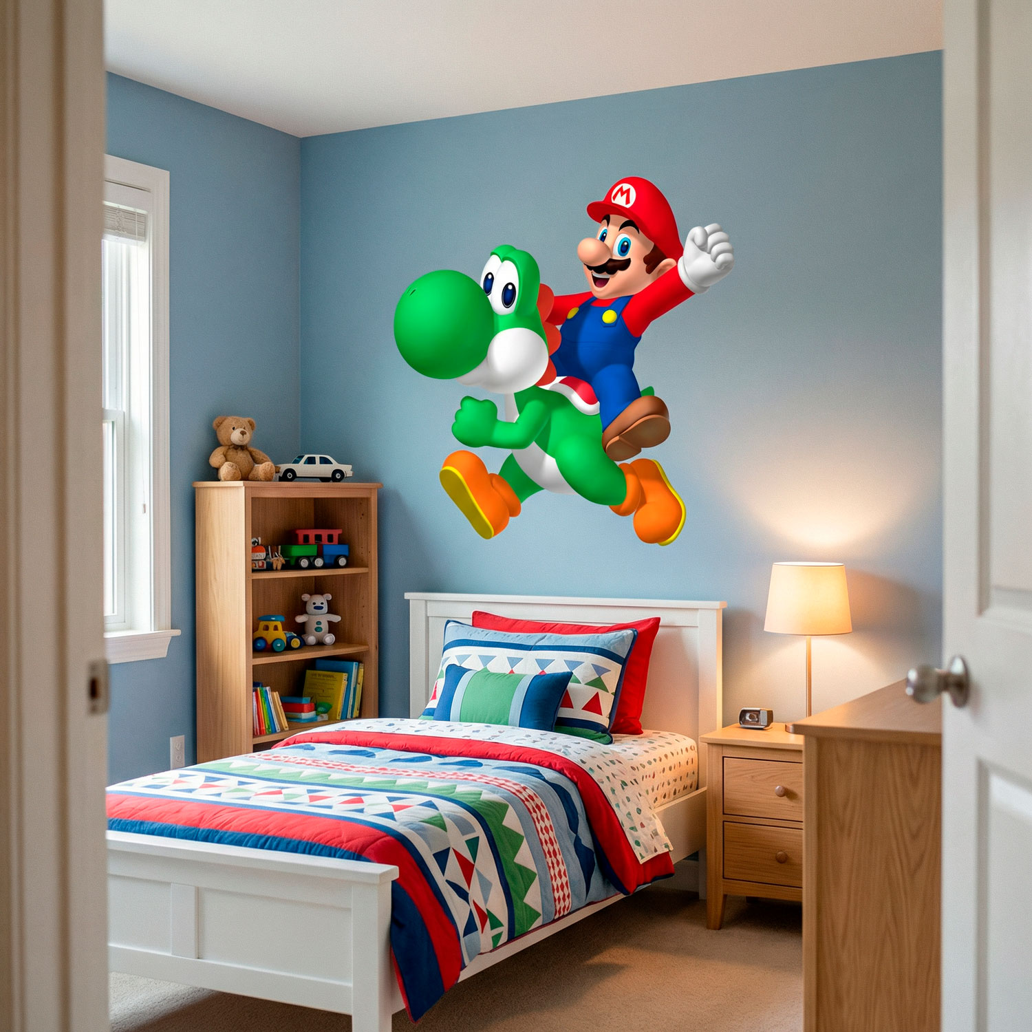 Adesivi per Bambini: Mario e Yoshi