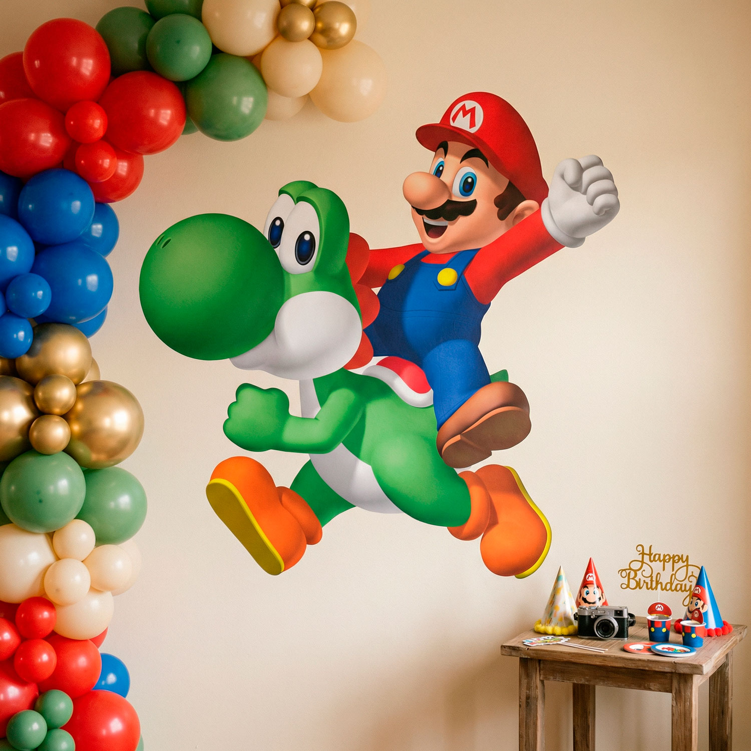 Adesivi per Bambini: Mario e Yoshi