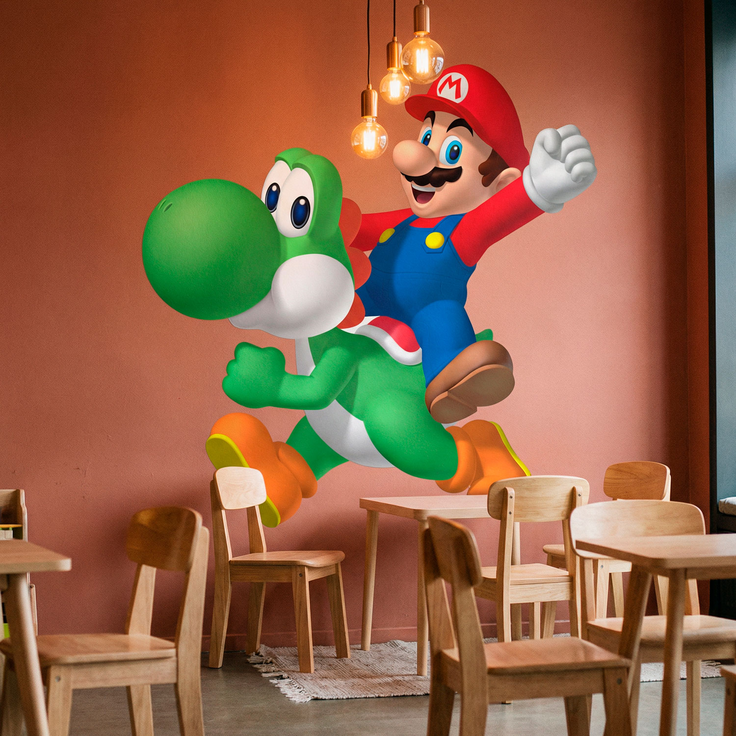 Adesivi per Bambini: Mario e Yoshi