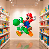 Adesivi per Bambini: Mario e Yoshi 11