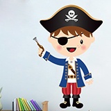 Adesivi per Bambini: La piccola pistola pirata 3