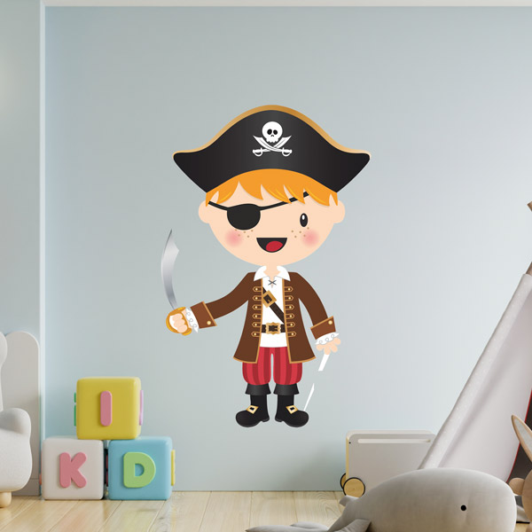 Adesivi per Bambini: Il piccolo pirata della sciabola