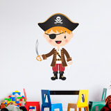 Adesivi per Bambini: Il piccolo pirata della sciabola 4