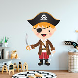 Adesivi per Bambini: Il piccolo pirata della sciabola 5